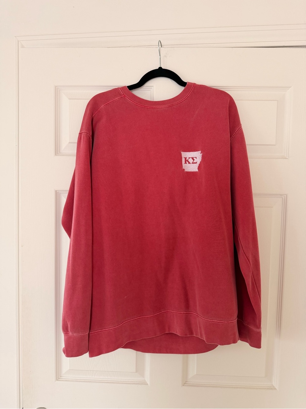Kappa Sig Arkansas Embroidered Fraternity Crewneck